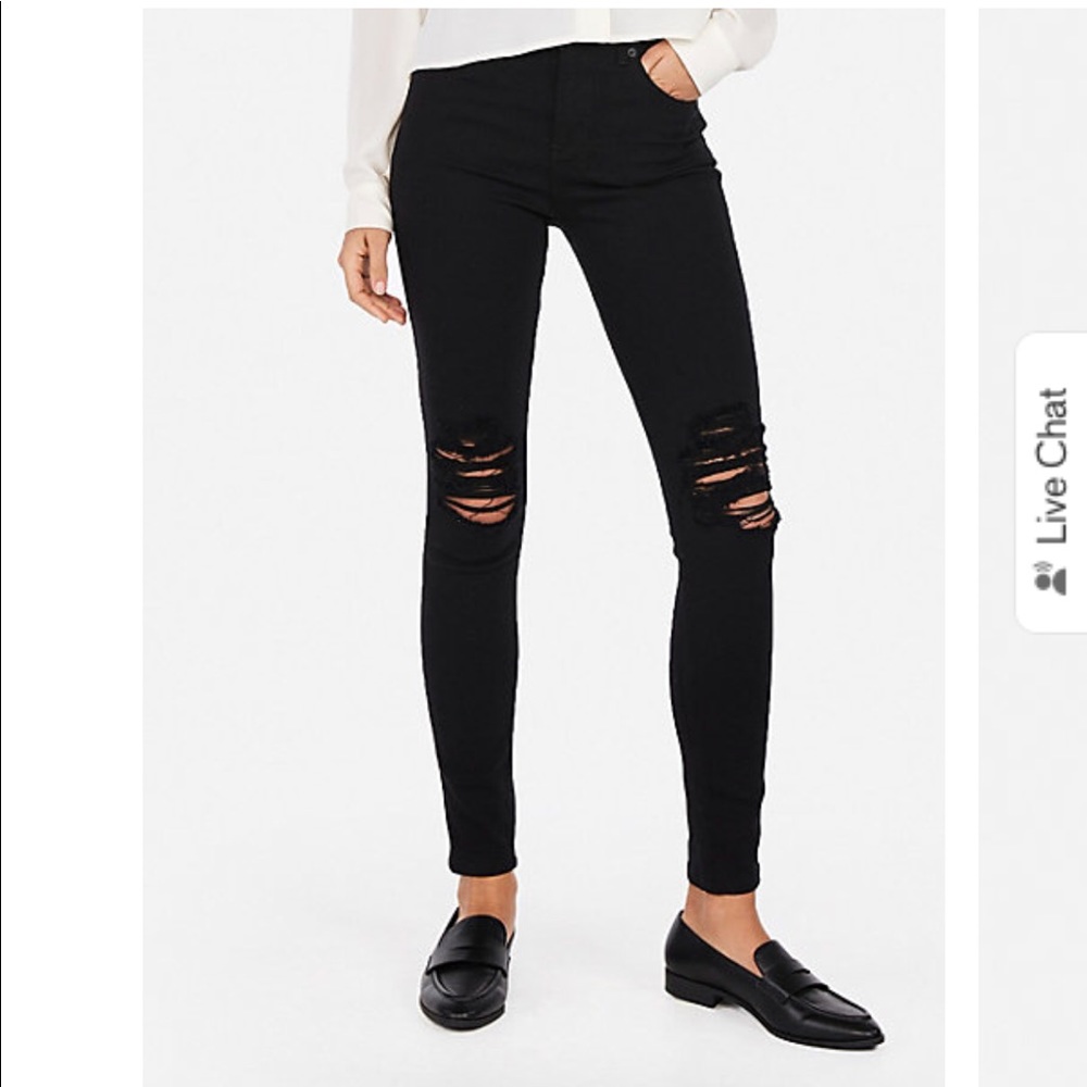 EXPRESS high rise legging Jeans